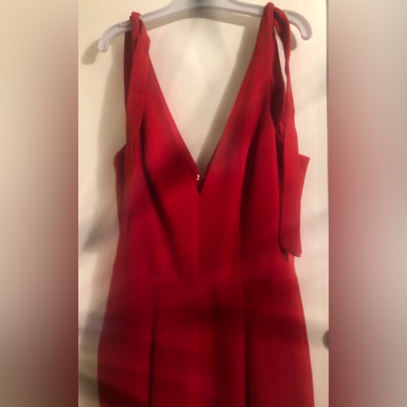 Dress the Population red jumpsuit - Picture 4 of 7